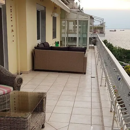 Magic Roof, Sea & Sunset!!! 公寓 塞萨洛尼基